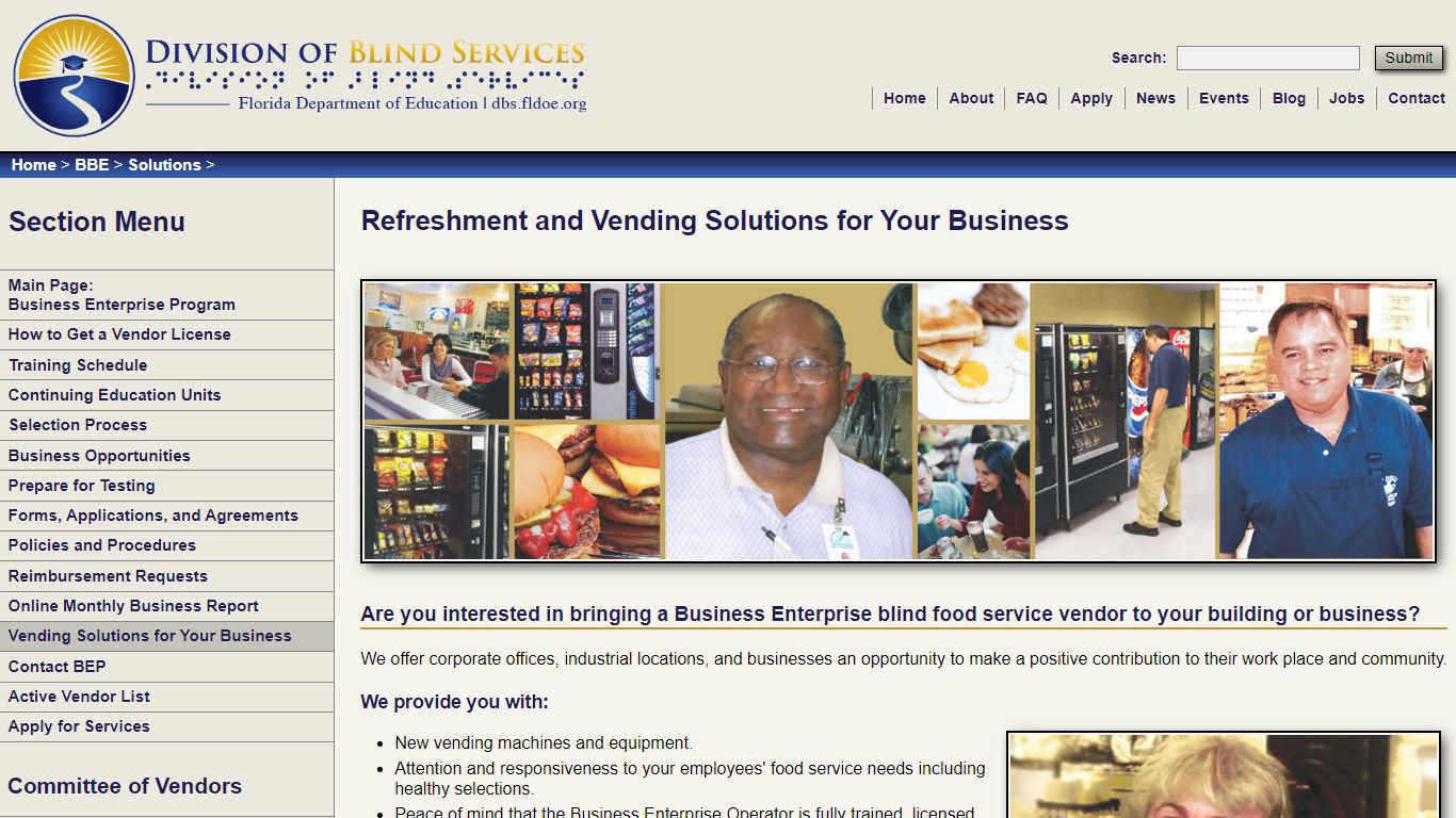 Refreshment and vending solutions for your business